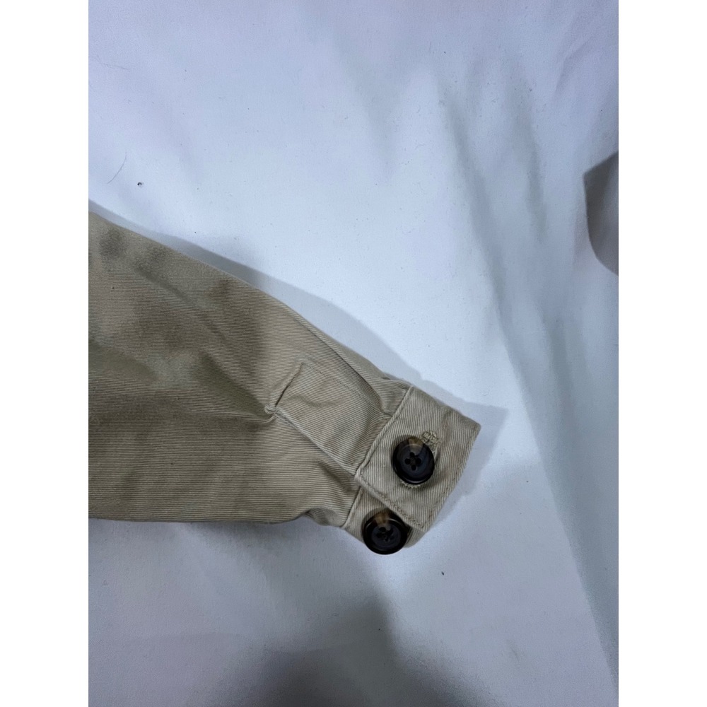 Polo Ralph Lauren Kids Toddler Khaki Twill Jacket Embroidered Pony Sz 12 Months - Picture 7 of 8